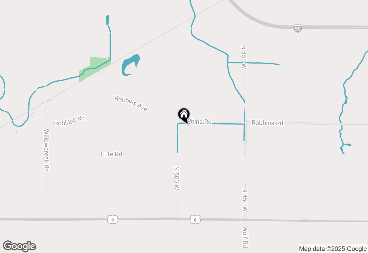Map of 3147 Thoreau Drive, Portage, IN 46368