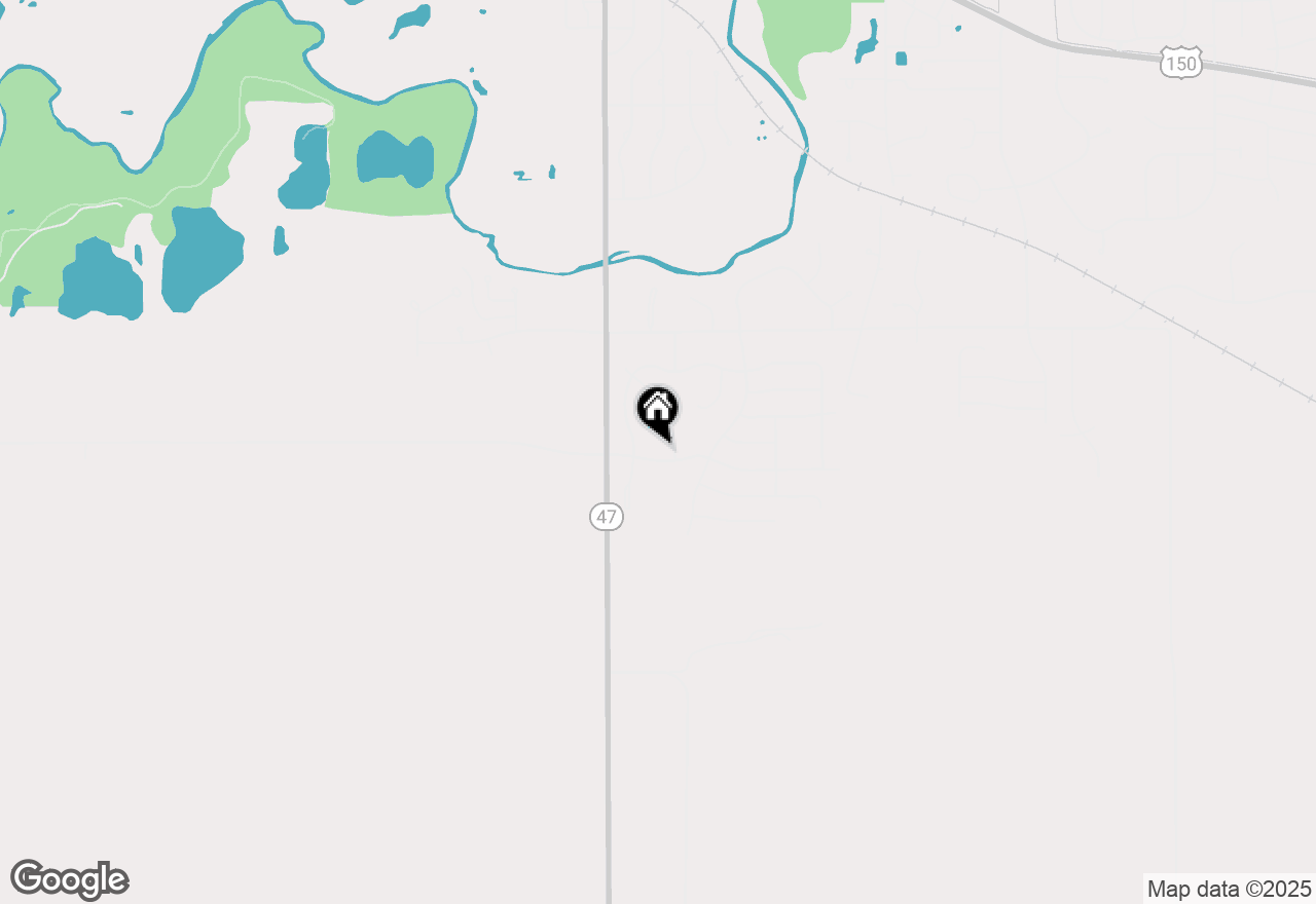 Map of 206 Country Ridge Drive, Mahomet, IL 61853