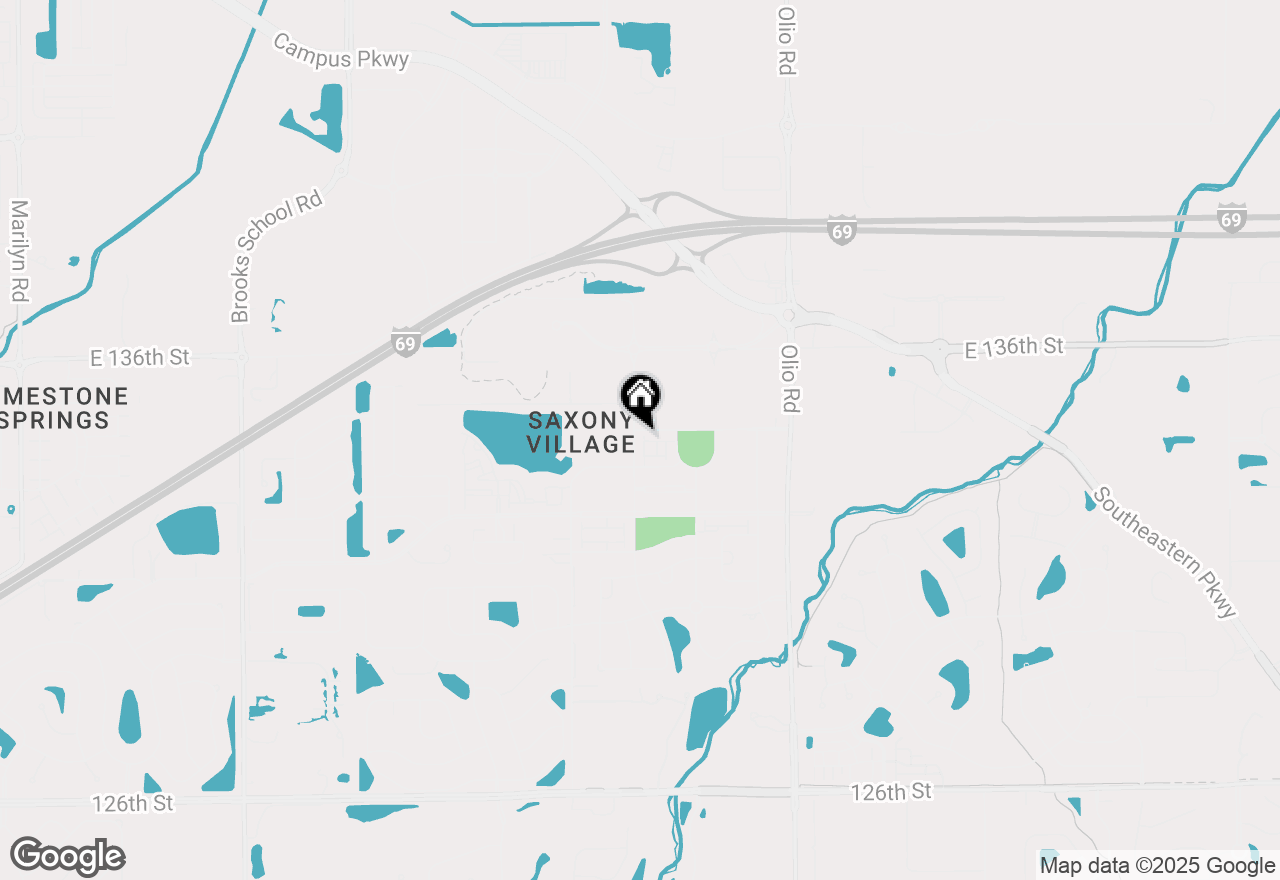Map of 13341 Minden Drive, Fishers, IN 46037