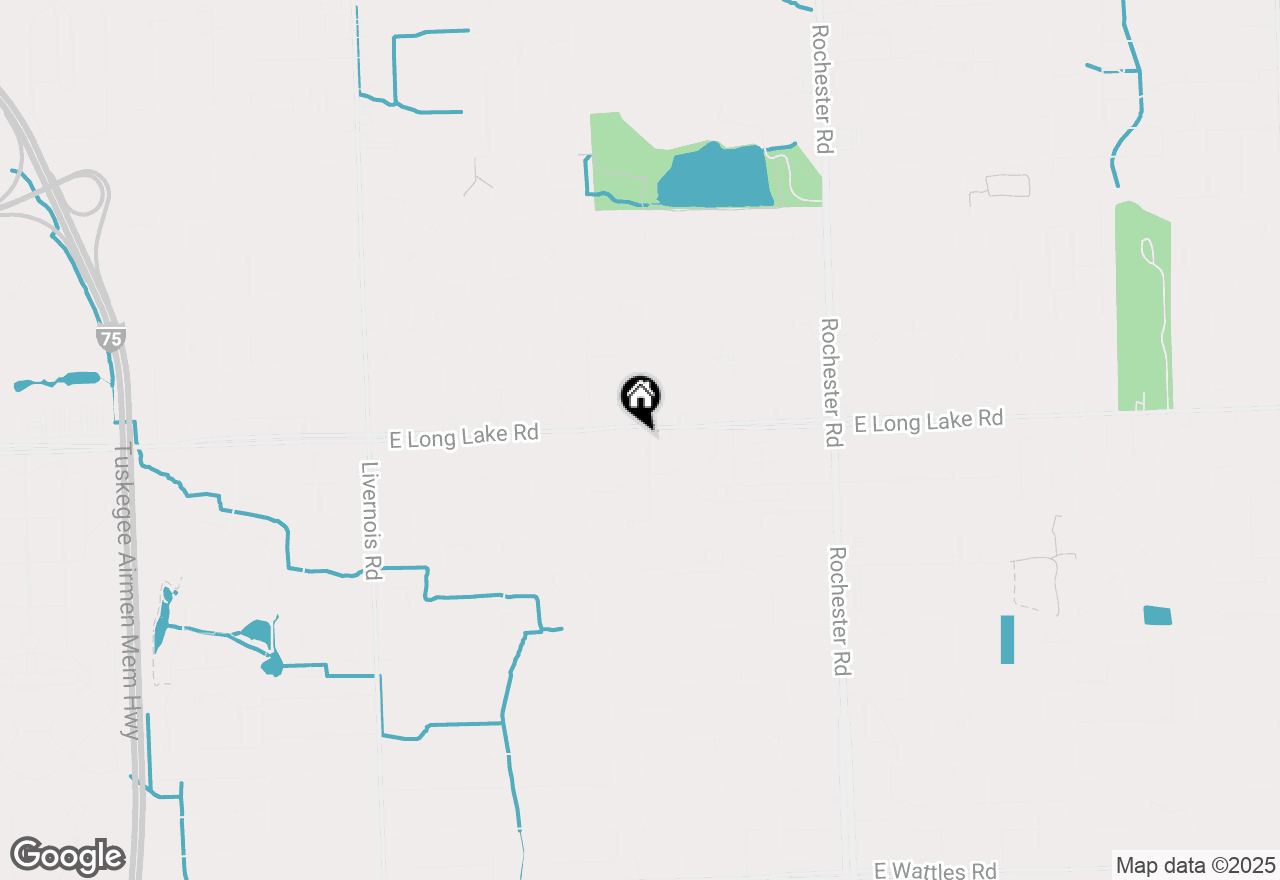 Map of 4979 Somerton Drive, Troy, MI 48085