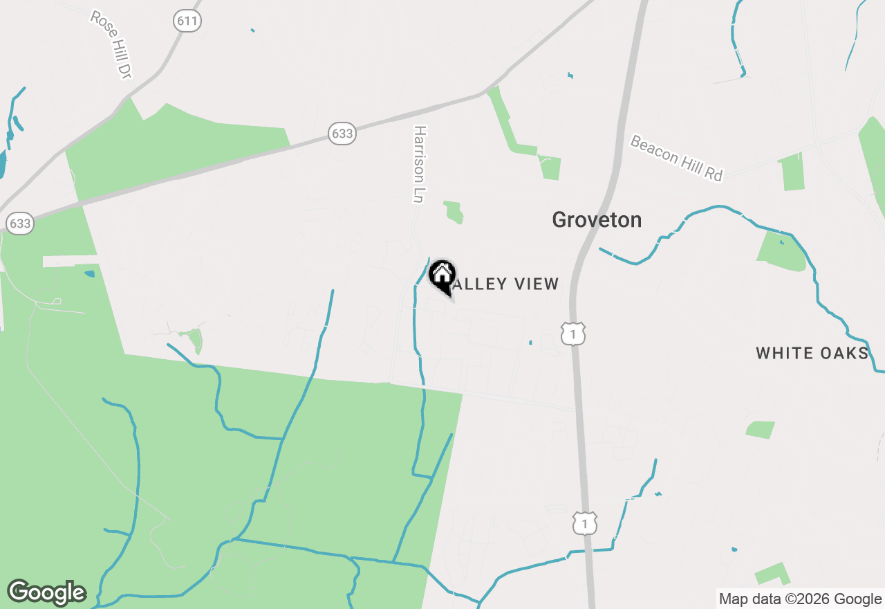 Map of 7023 Huntley Run Place #103, Alexandria, VA 22306
