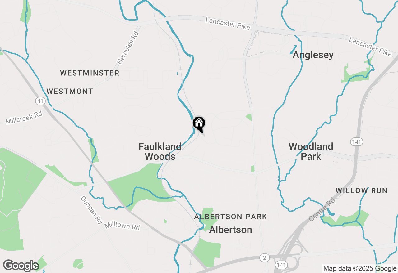 Map of 2735 Skylark Road, Wilmington, DE 19808