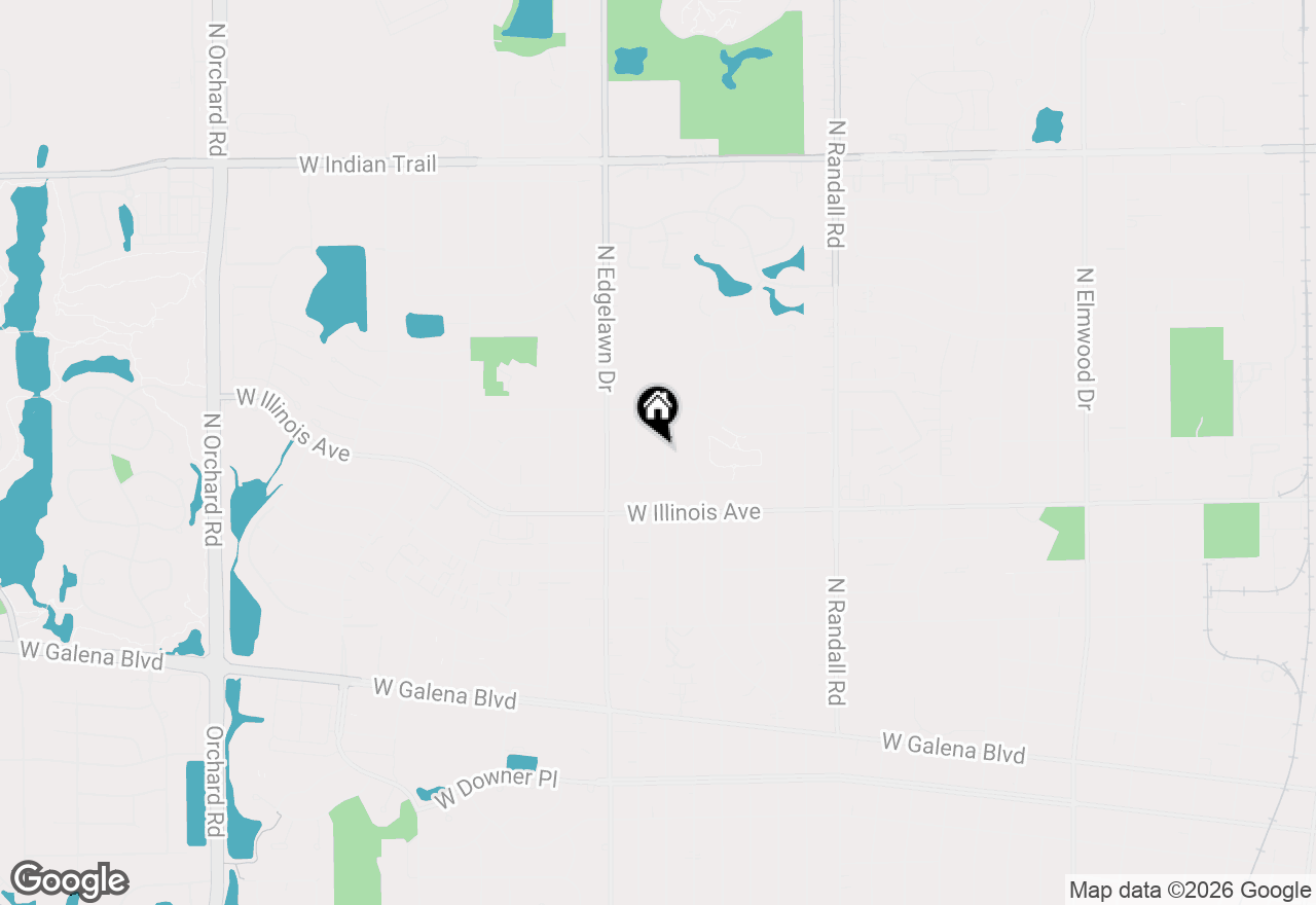 Map of 750 Duncan Drive, Aurora, IL 60506