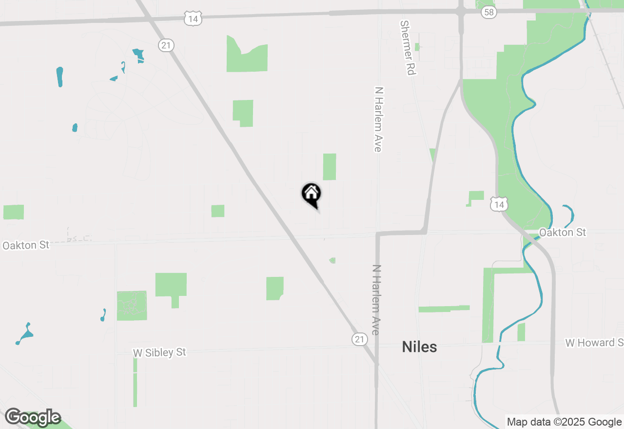 Map of 8049 N Osceola Avenue, Niles, IL 60714