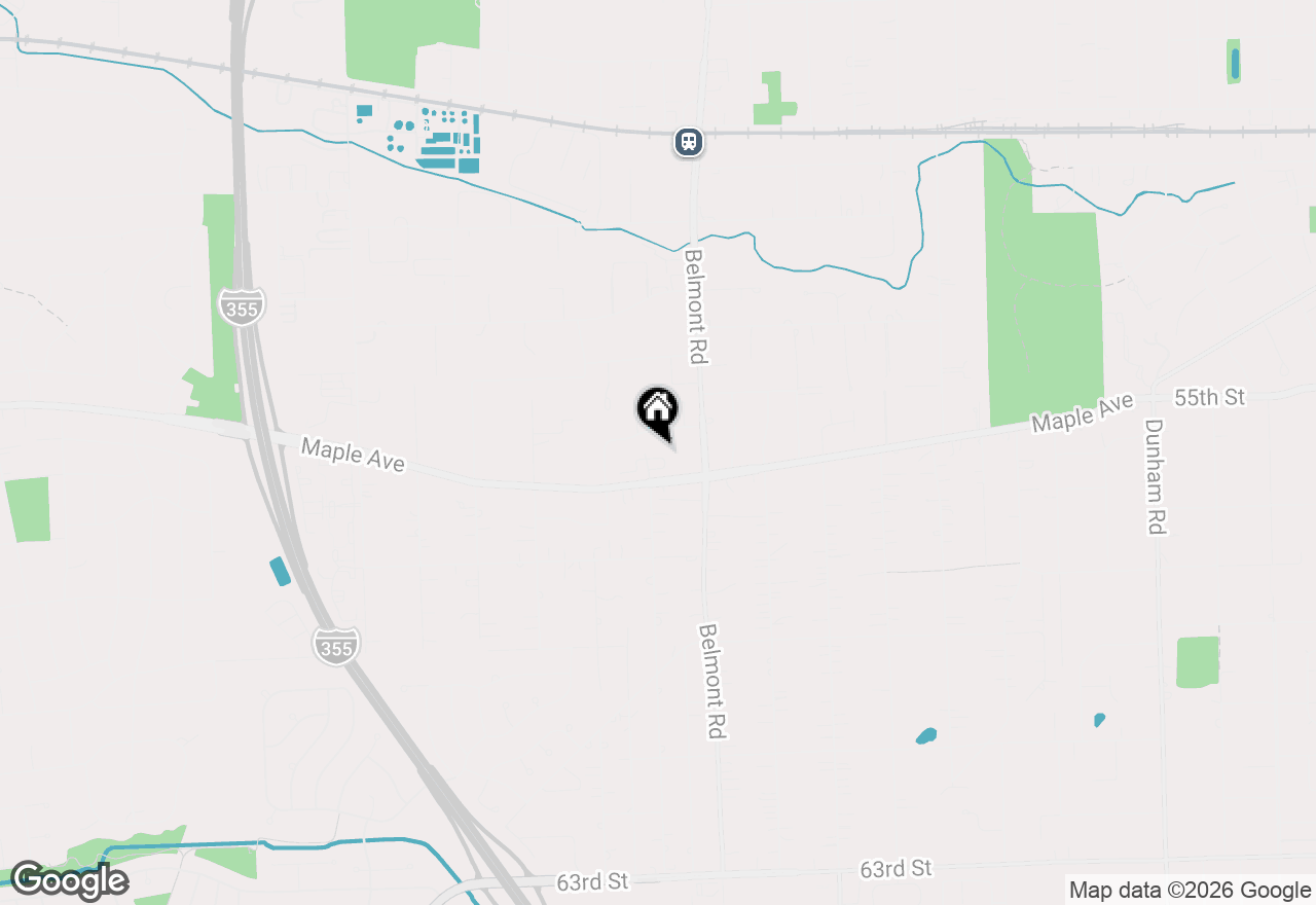 Map of 2316 Chasewood Drive, Downers Grove, IL 60515