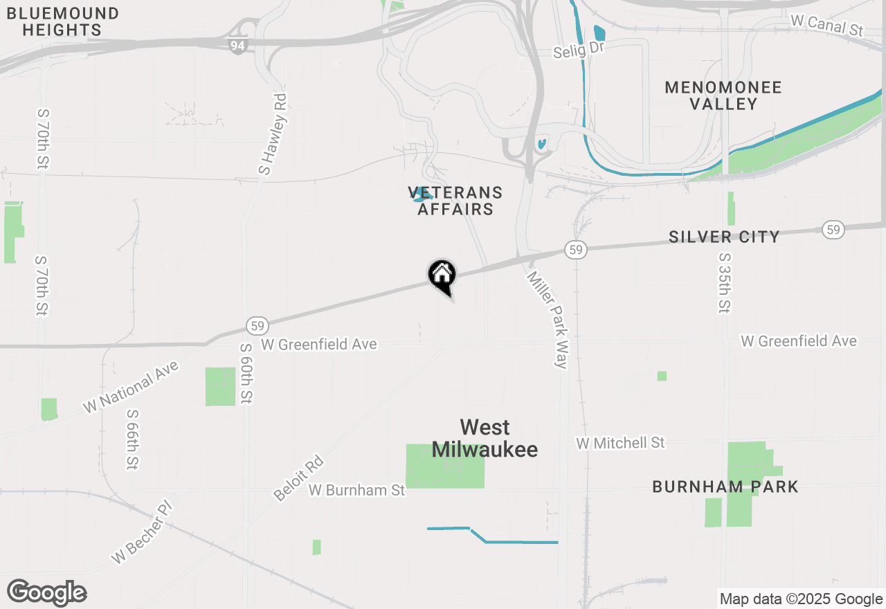 Map of 1211 S 49th St, West Milwaukee, WI 53214