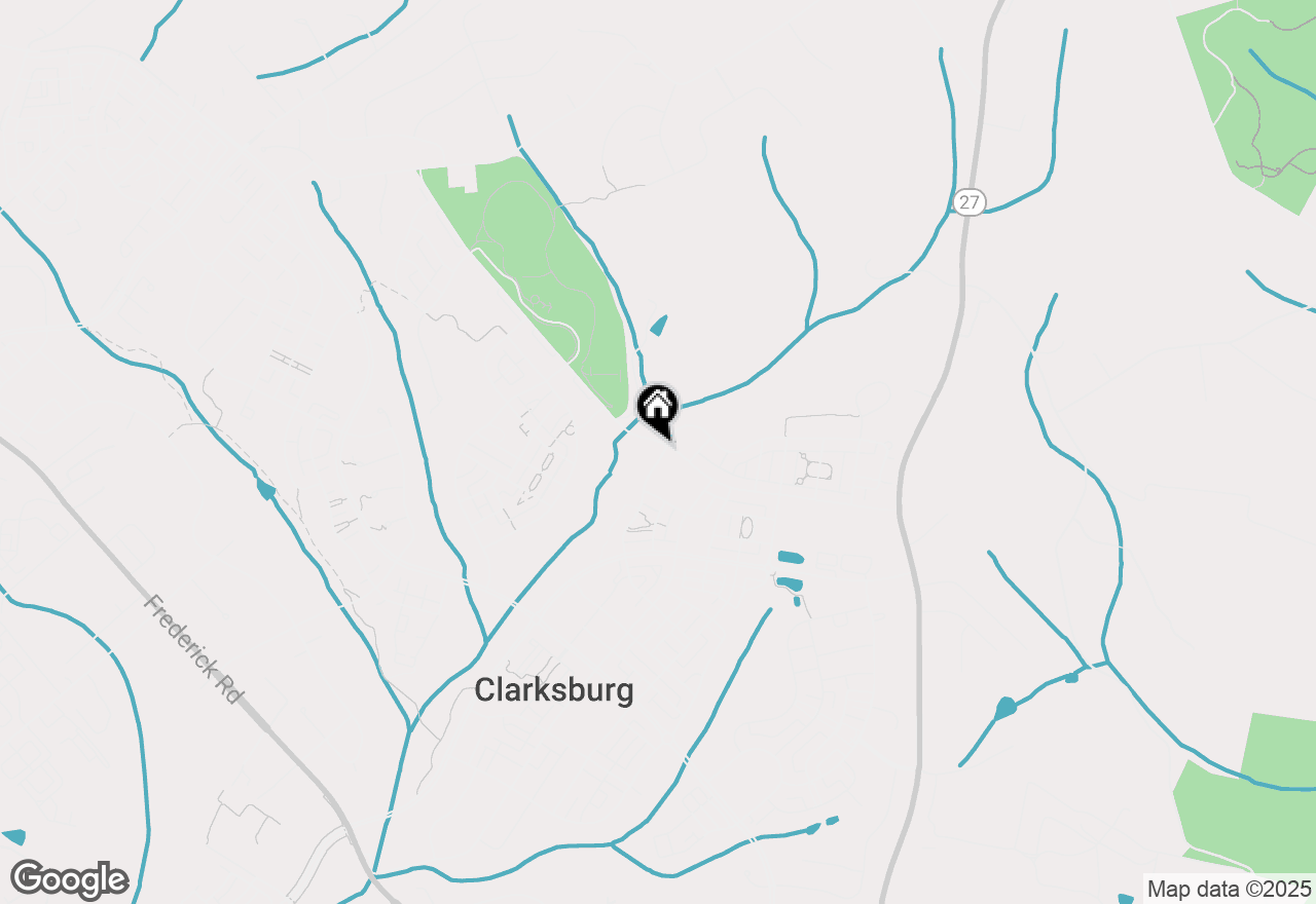 Map of 23156 Arora Hills Drive, Clarksburg, MD 20871