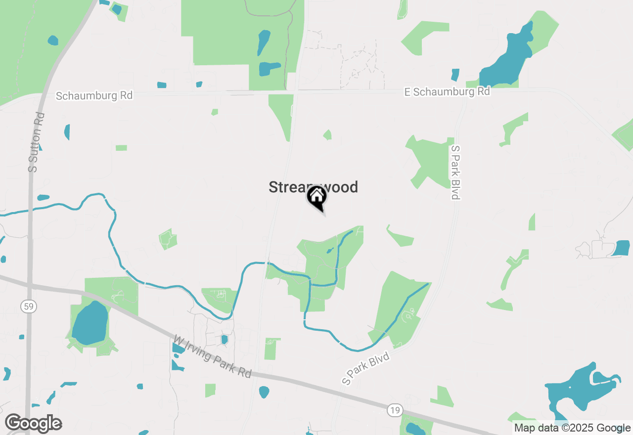 Map of 414 Cedar Circle, Streamwood, IL 60107