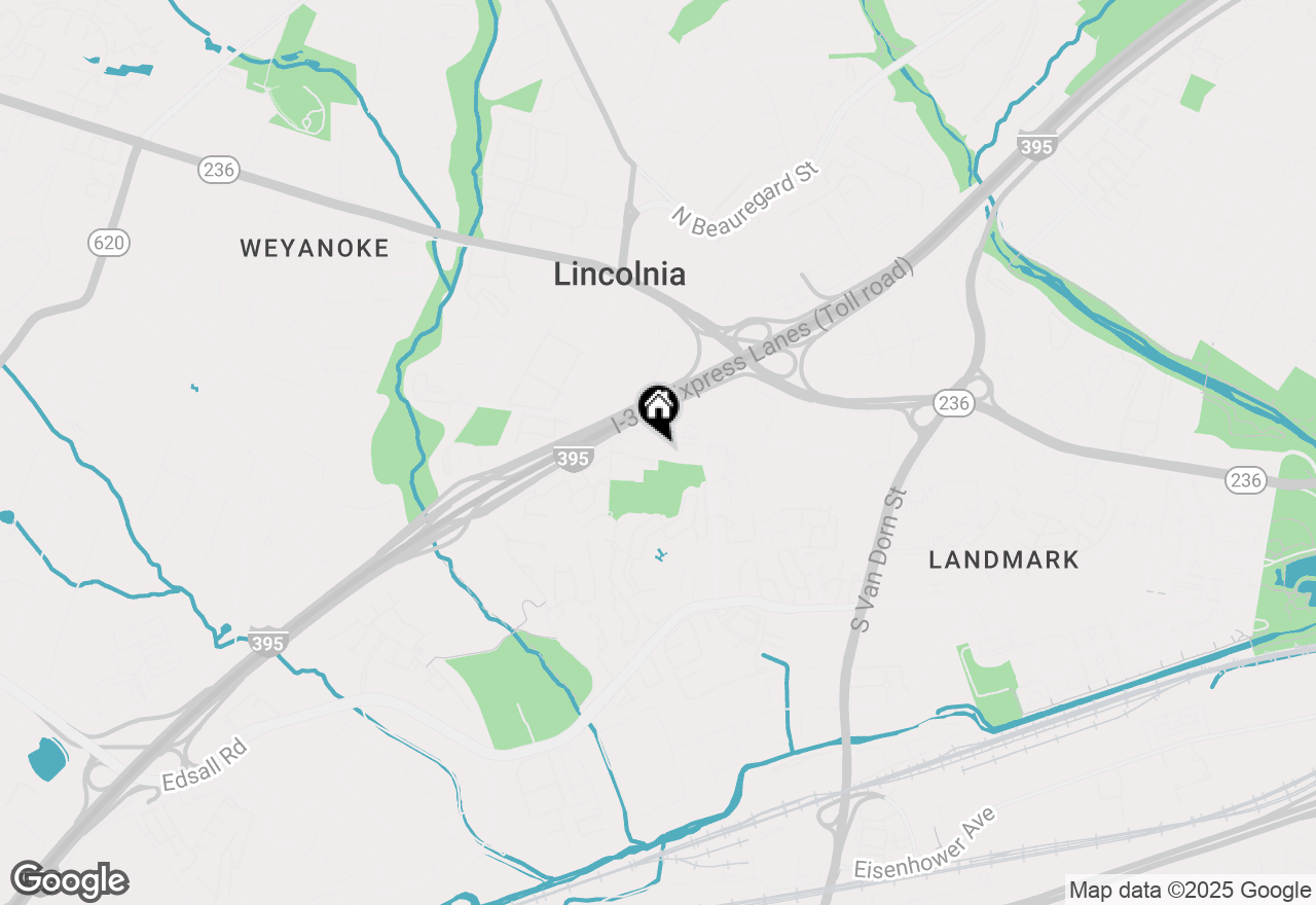 Map of 6300 Stevenson Avenue #1223, Alexandria, VA 22304