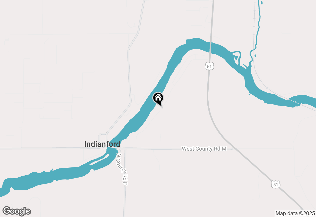 Map of 9317 N Arrowhead Shores Road, Edgerton, WI 53534