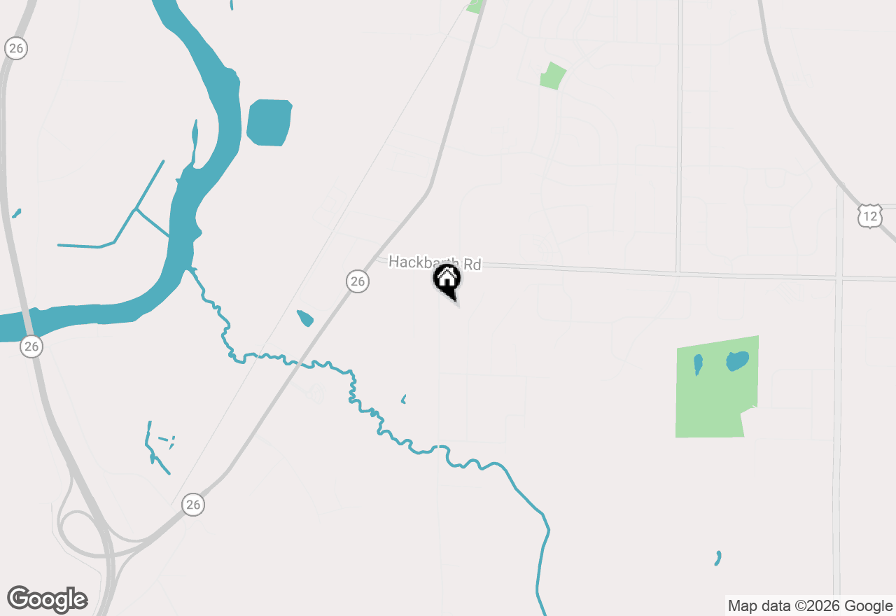 Map of N1644 Poeppel Road, Fort Atkinson, WI 53538