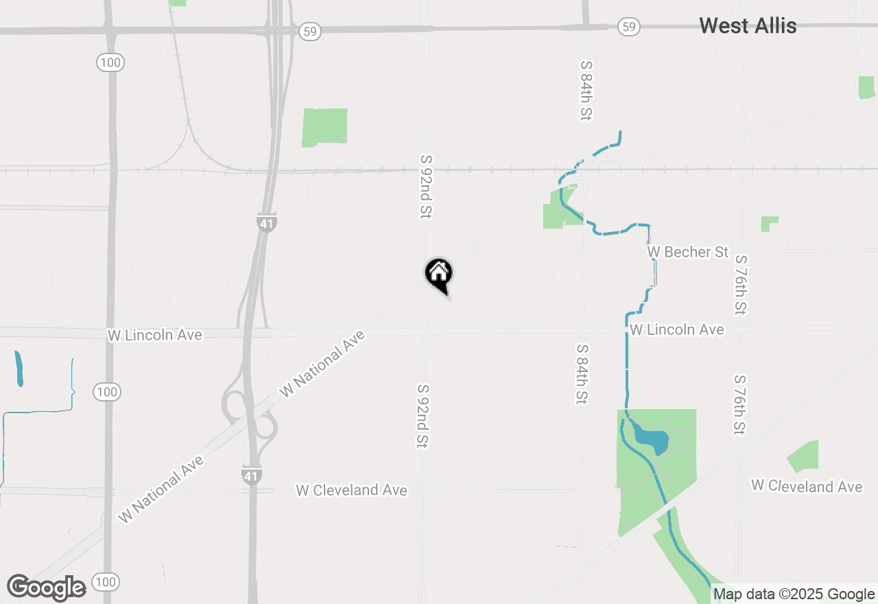 Map of 2189 S 91st St, West Allis, WI 53227
