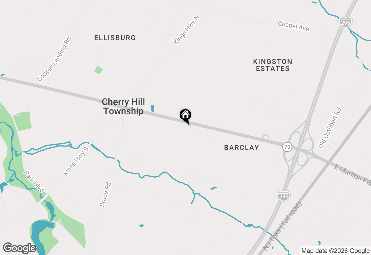 Map of 409 Marlton Pike E, Cherry Hill, NJ 08034