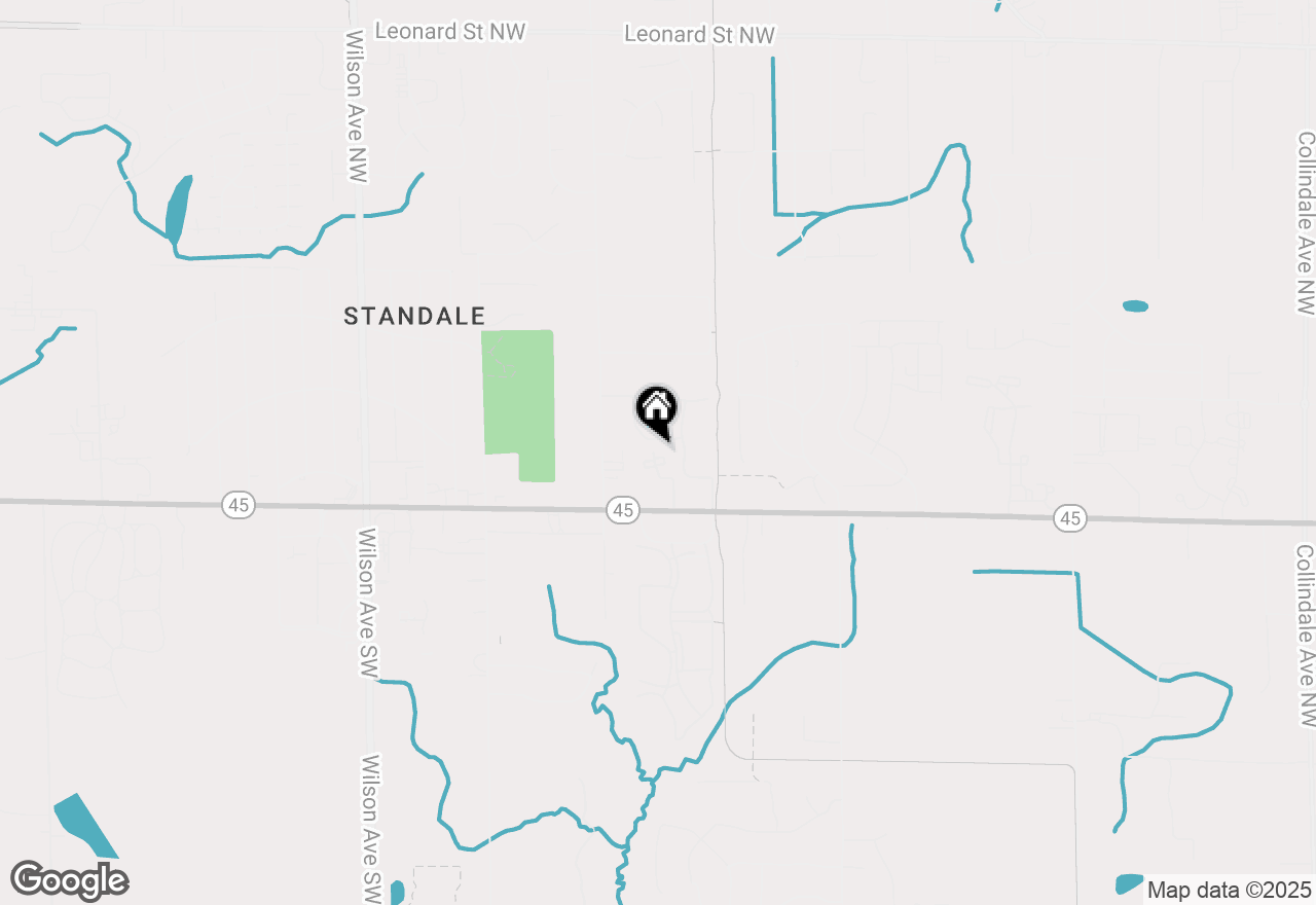 Map of 496 Barkwood Court Nw, Grand Rapids, MI 49534