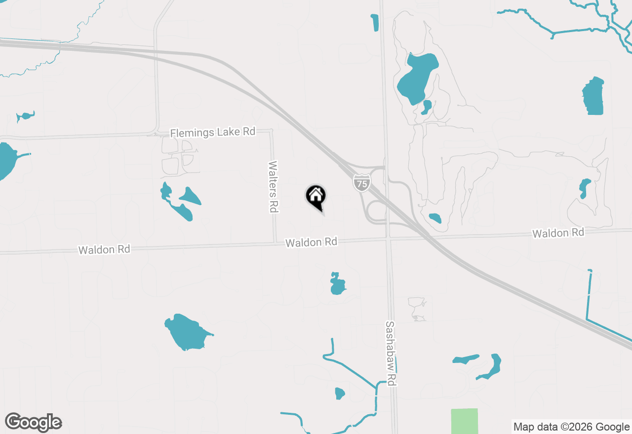 Map of 4041 Nottingham Circle, Clarkston, MI 48346