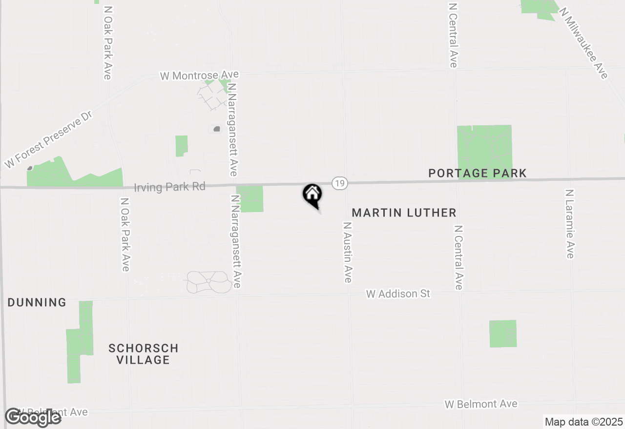 Map of 6111 W Byron Street, Chicago, IL 60634