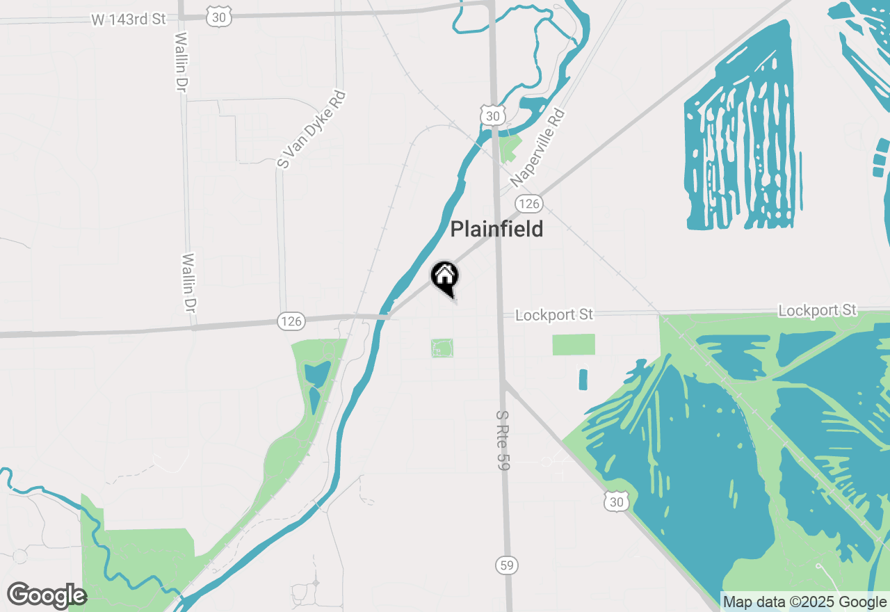 Map of 15028 S Des Plaines Street, Plainfield, IL 60544