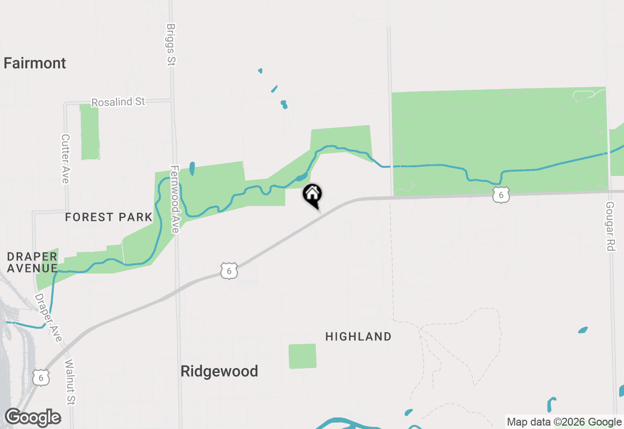 Map of 2115 Maple Road, Joliet, IL 60432