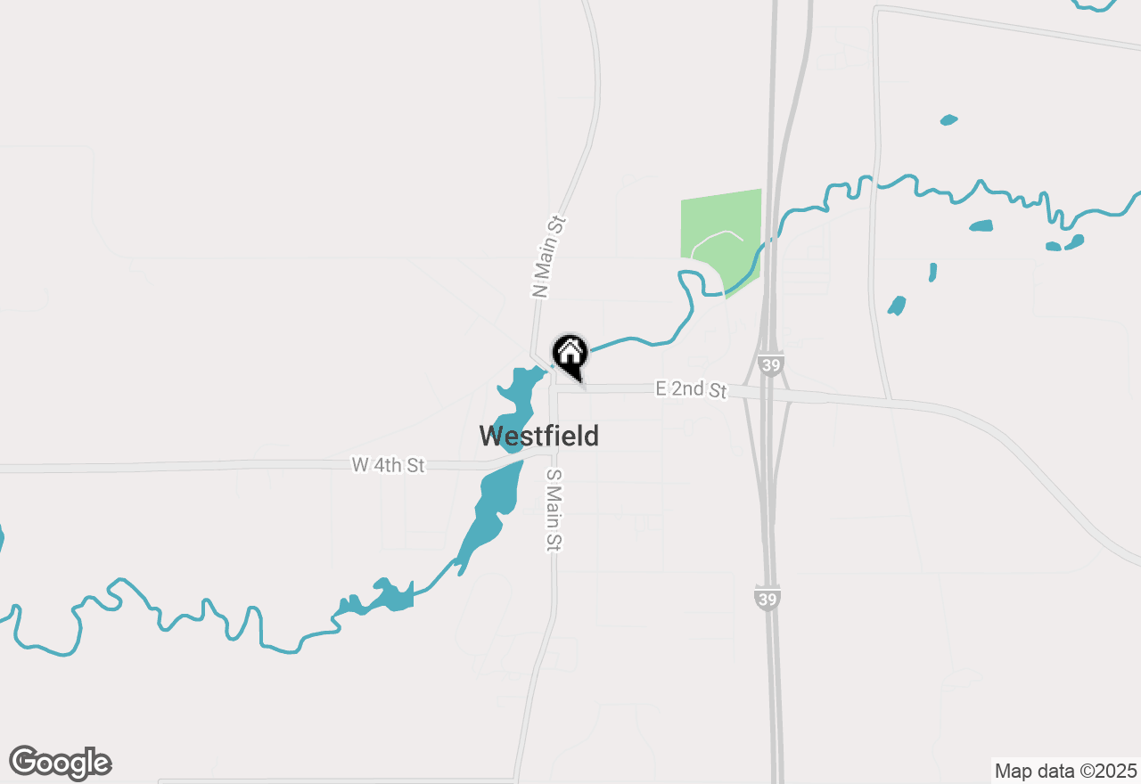 Map of 113 E 2nd Street, Westfield, WI 53964