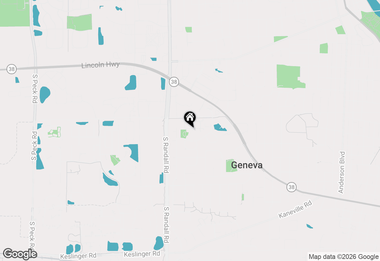 Map of 2267 Vanderbilt Drive, Geneva, IL 60134