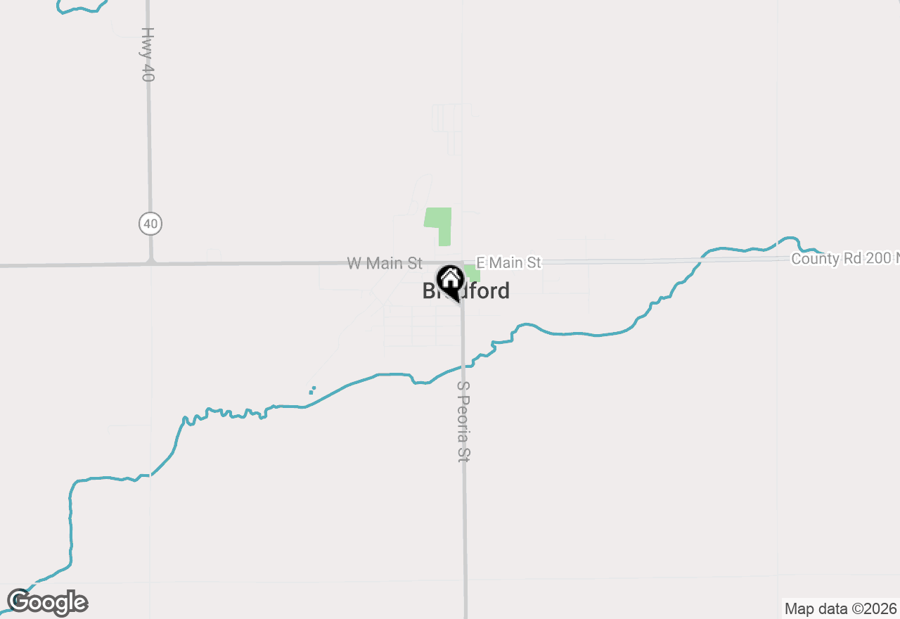 Map of 111 South Street, Bradford, IL 61421