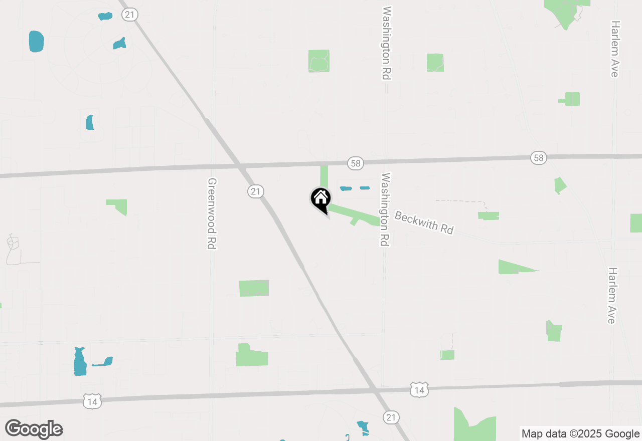 Map of 8213 W Lyons Street, Niles, IL 60714