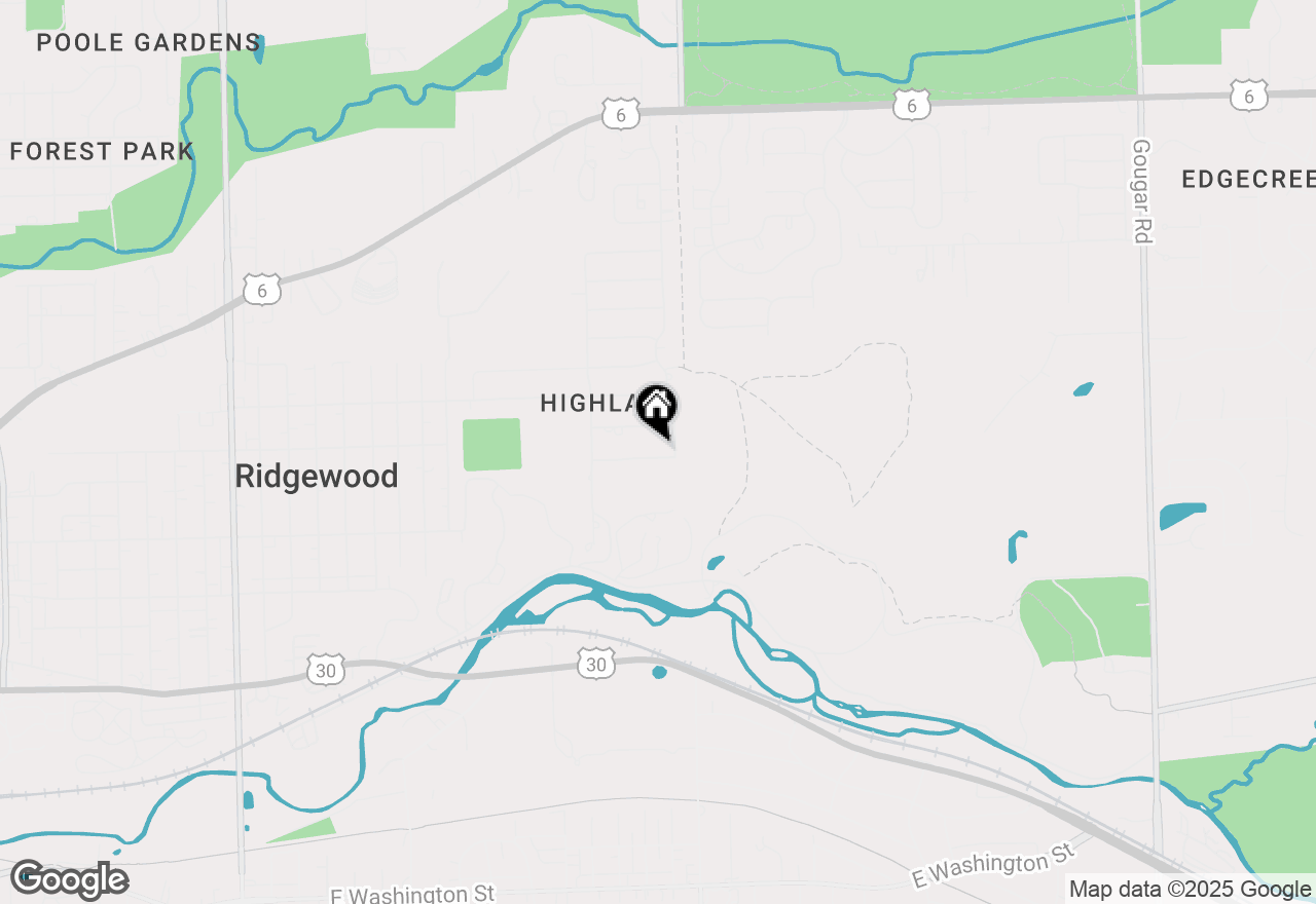 Map of 44 Crestwood Drive, Joliet, IL 60432