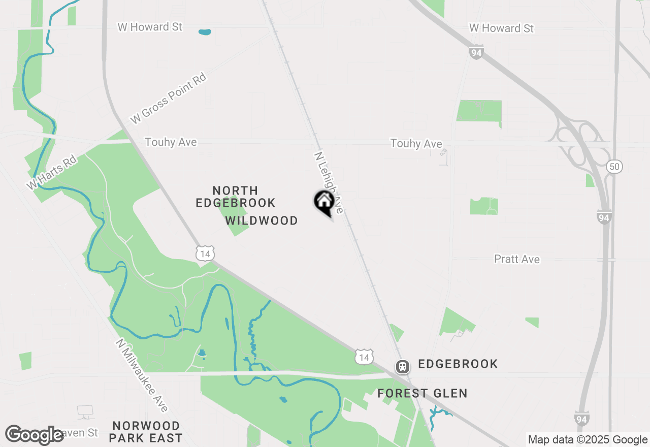 Map of 6911 N Wildwood Avenue, Chicago, IL 60646