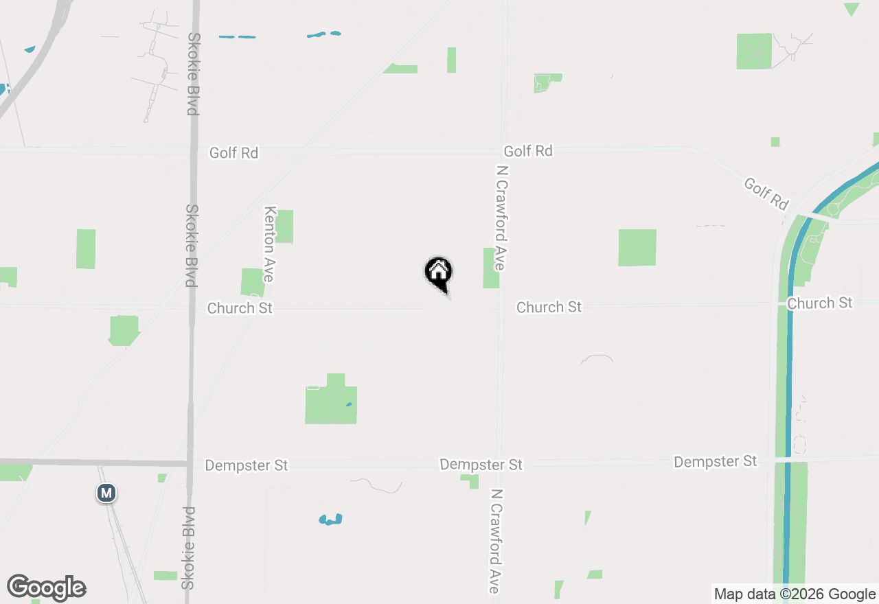 Map of 9200 Kedvale Avenue, Skokie, IL 60076