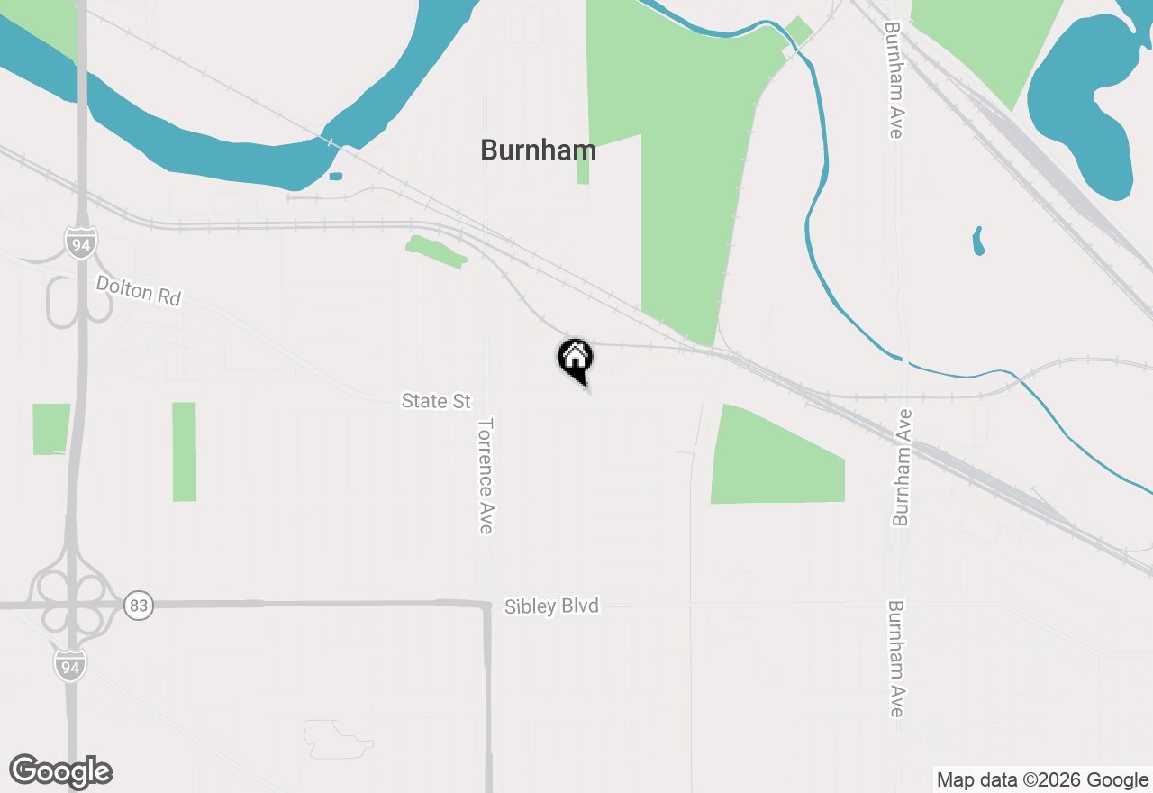 Map of 2602 E State Street #3A, Burnham, IL 60633