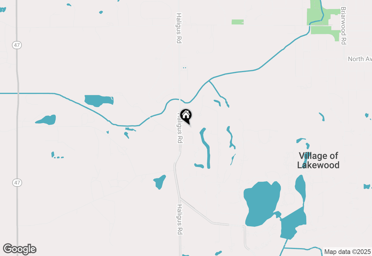 Map of 7106 Marsh Drive, Lakewood, IL 60014