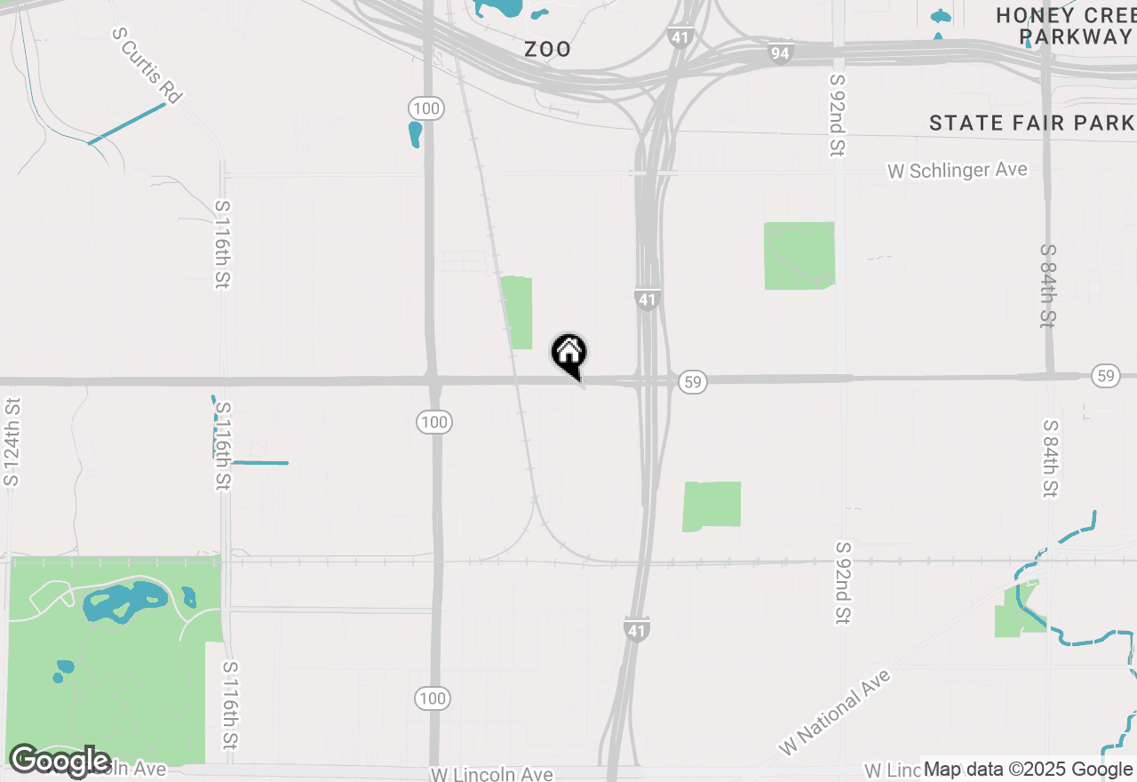 Map of 10211 W Greenfield Avenue #18, West Allis, WI 53214