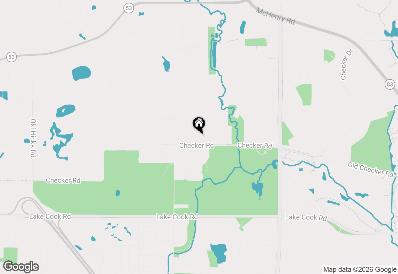 Map of 1863 Pheasant Run, Long Grove, IL 60047
