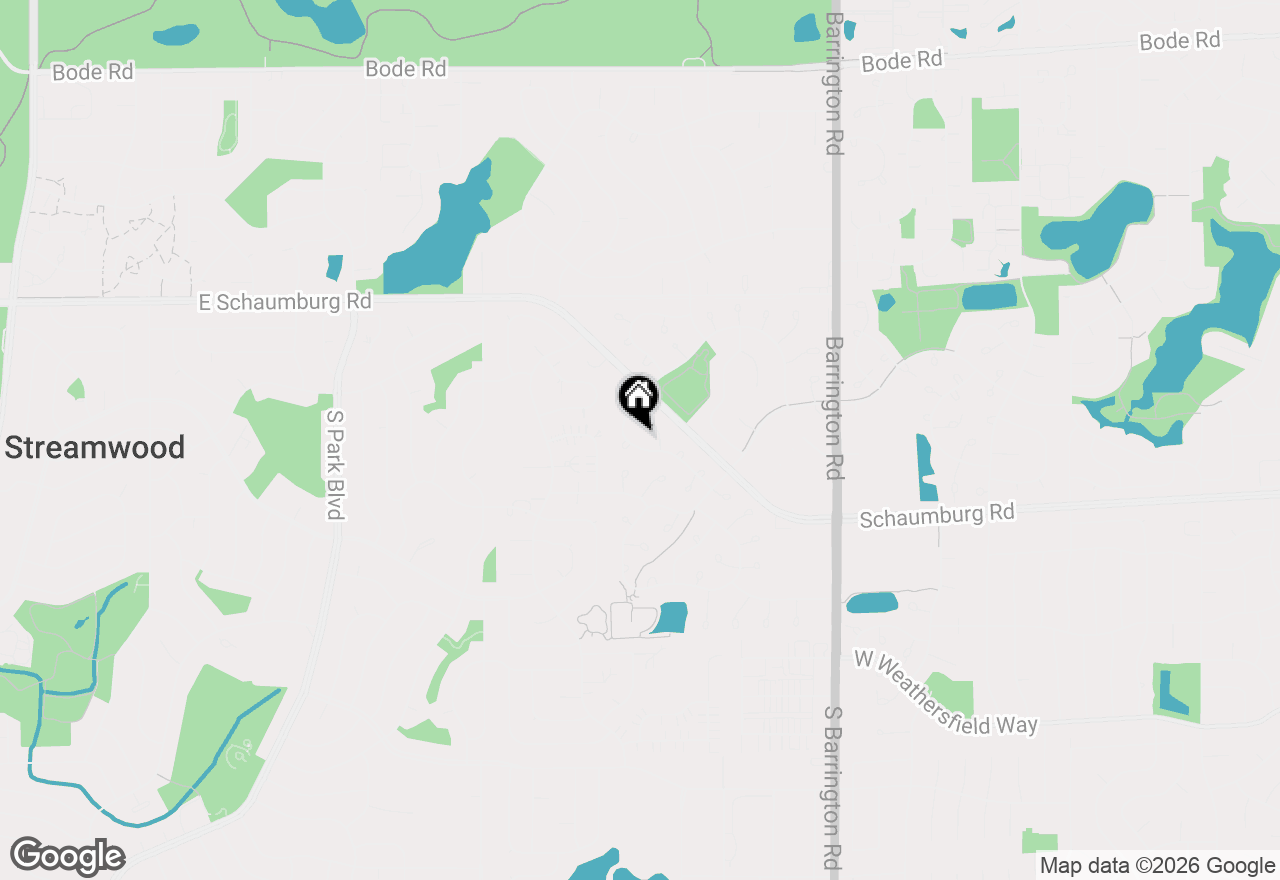 Map of 2862 Meadow Lane #X1, Schaumburg, IL 60193