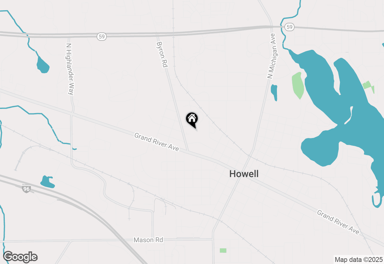 Map of 720 Mcpherson Street, Howell, MI 48843