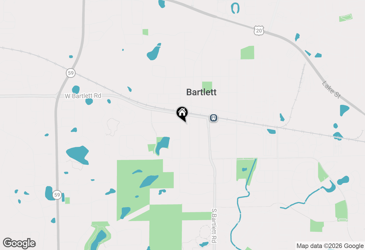 Map of 233 S Western Avenue, Bartlett, IL 60103