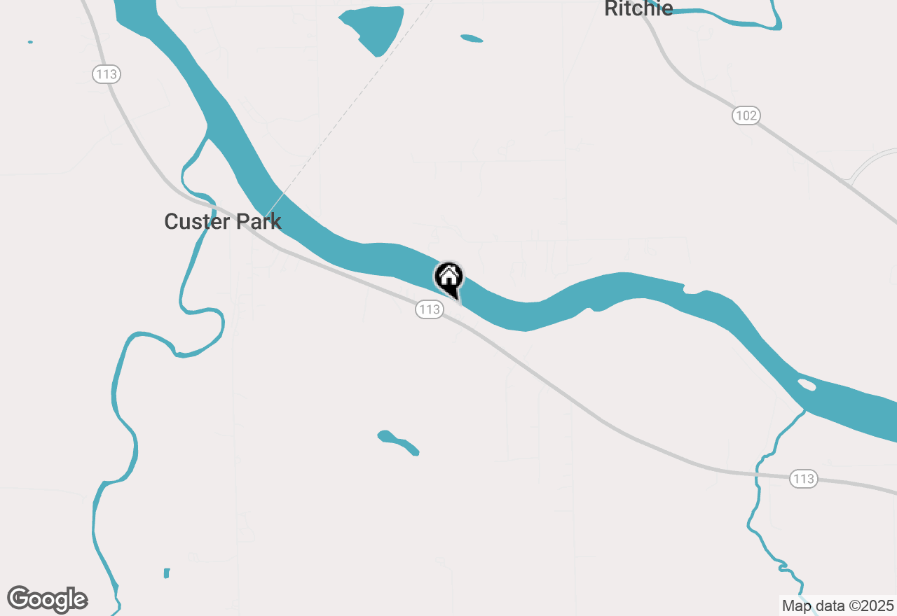 Map of 21112 W Highway 113, Custer Park, IL 60481