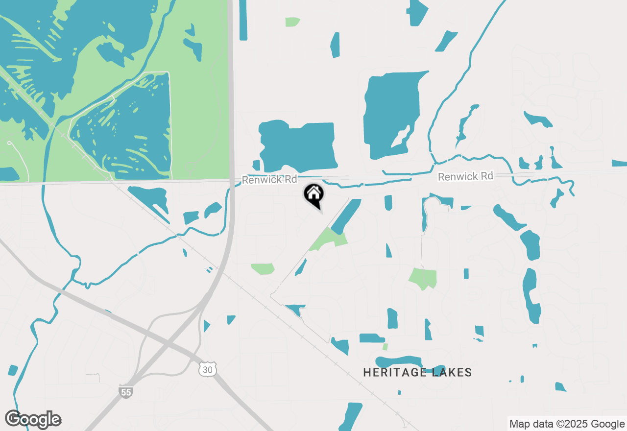 Map of 3856 Pathfinder Lane, Joliet, IL 60435