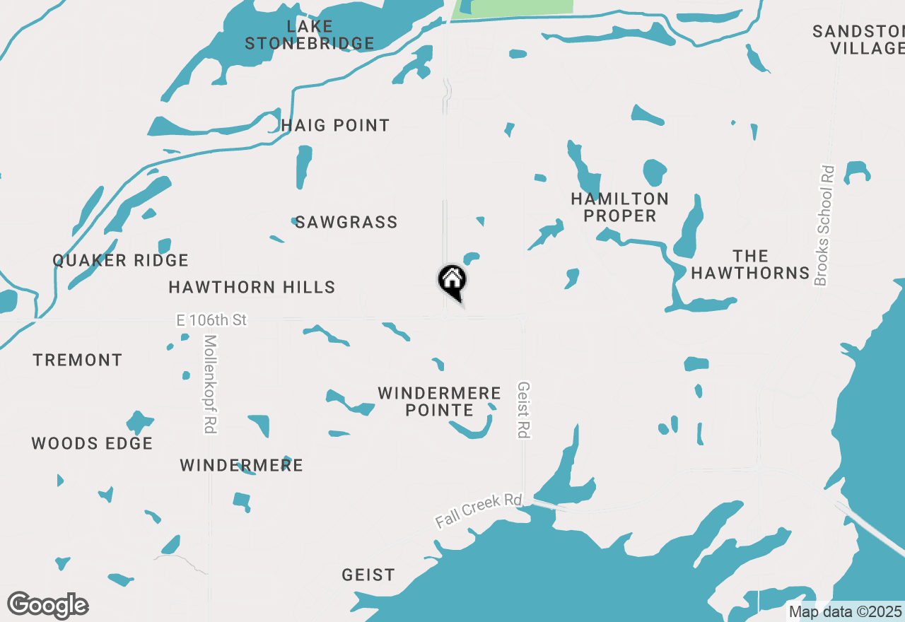 Map of 11322 E 106th Street, Fishers, IN 46037