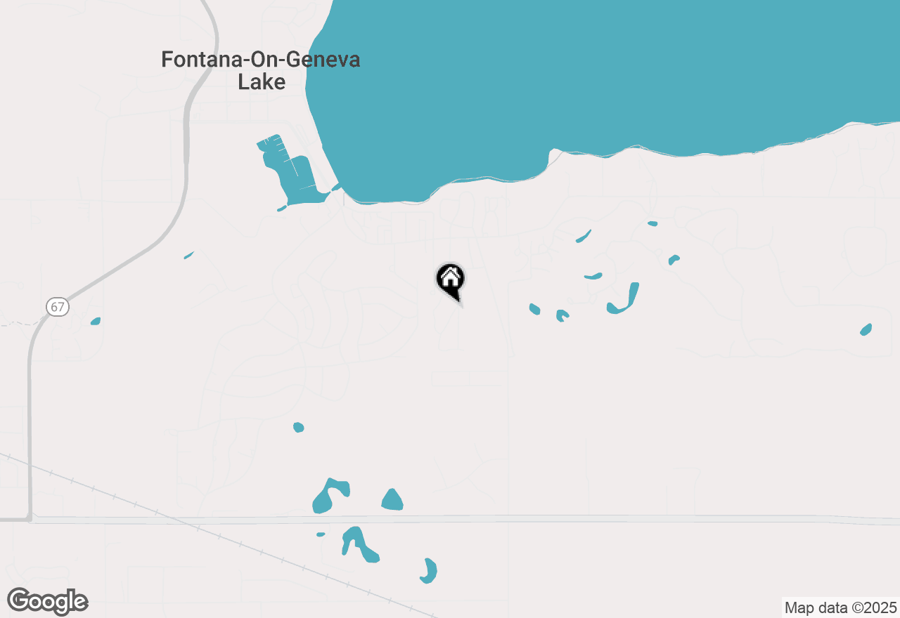 Map of 792 Shoshone Rd, Fontana, WI 53125