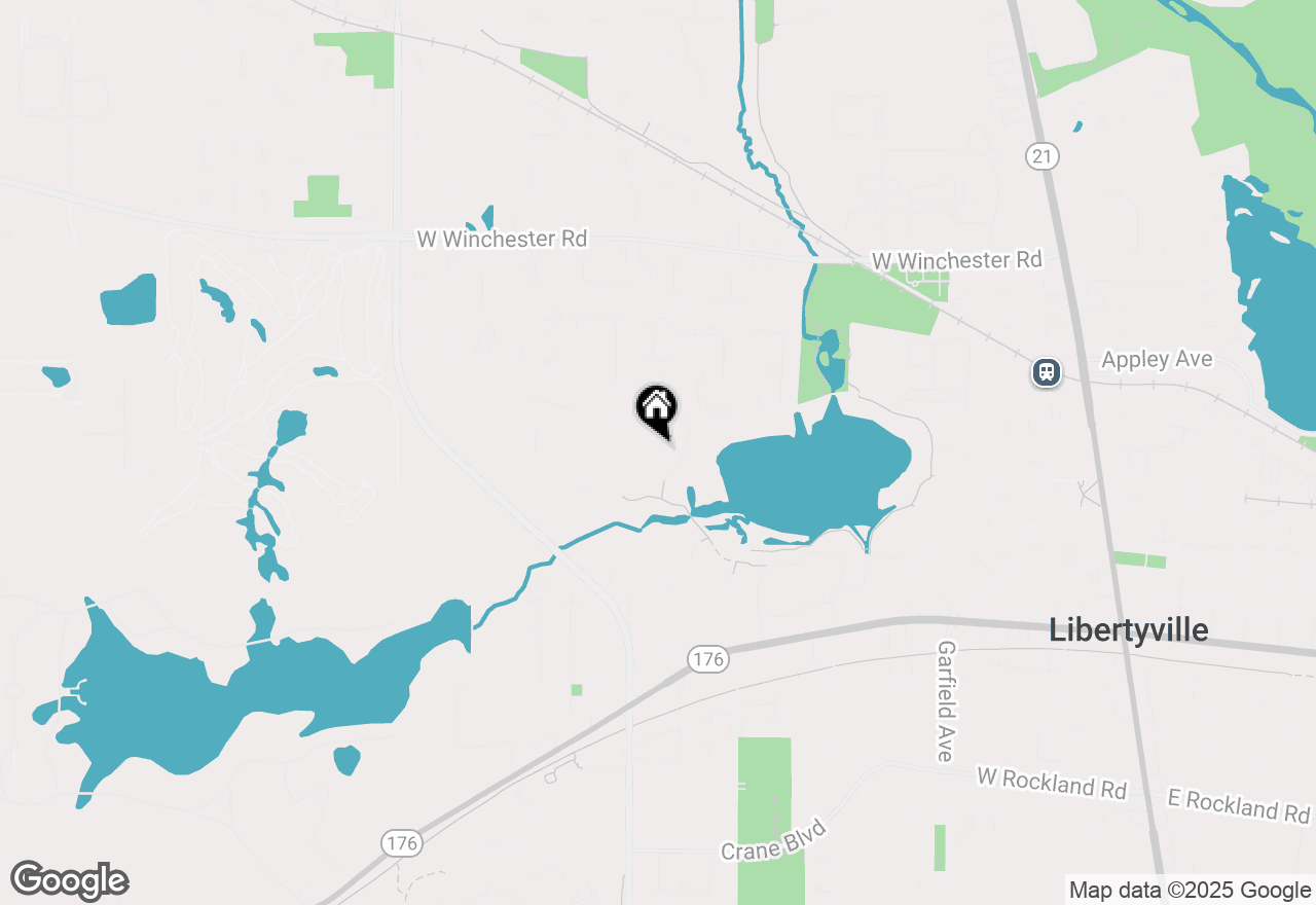 Map of 630 Paradise Lane, Libertyville, IL 60048