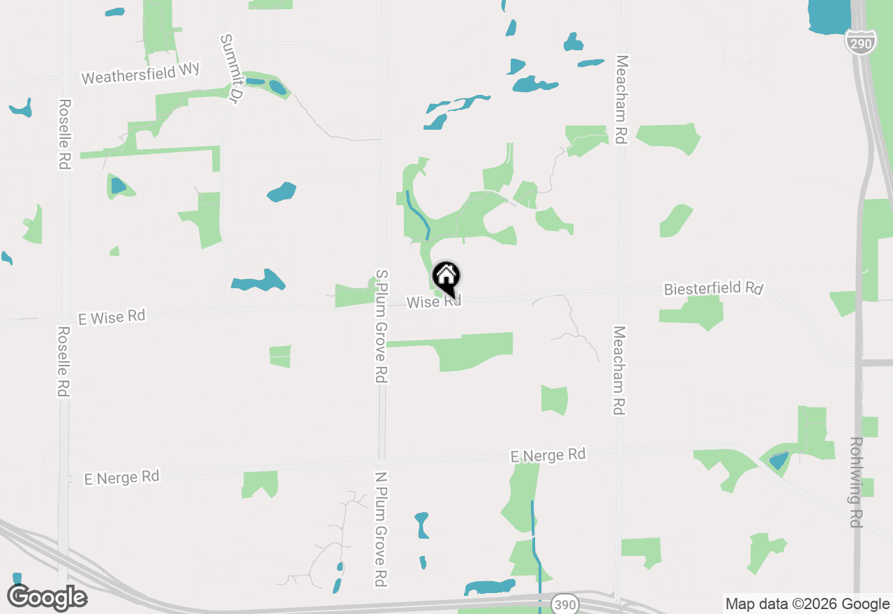 Map of 916 Surrey Drive #A1, Schaumburg, IL 60193