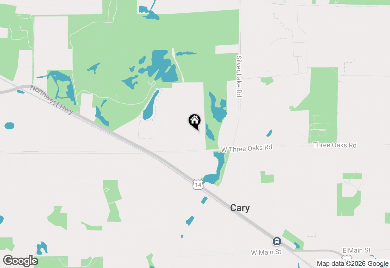 Map of 16 Forest Lane, Cary, IL 60013