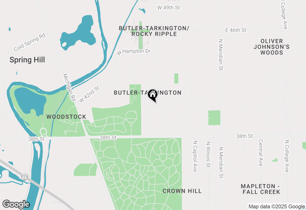 Map of 4029 Byram Avenue, Indianapolis, IN 46208