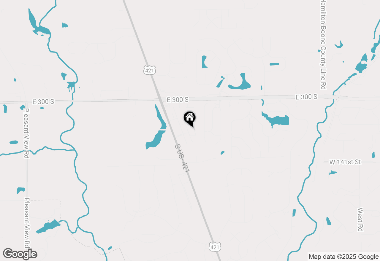 Map of 3279 Morab Drive, Zionsville, IN 46077