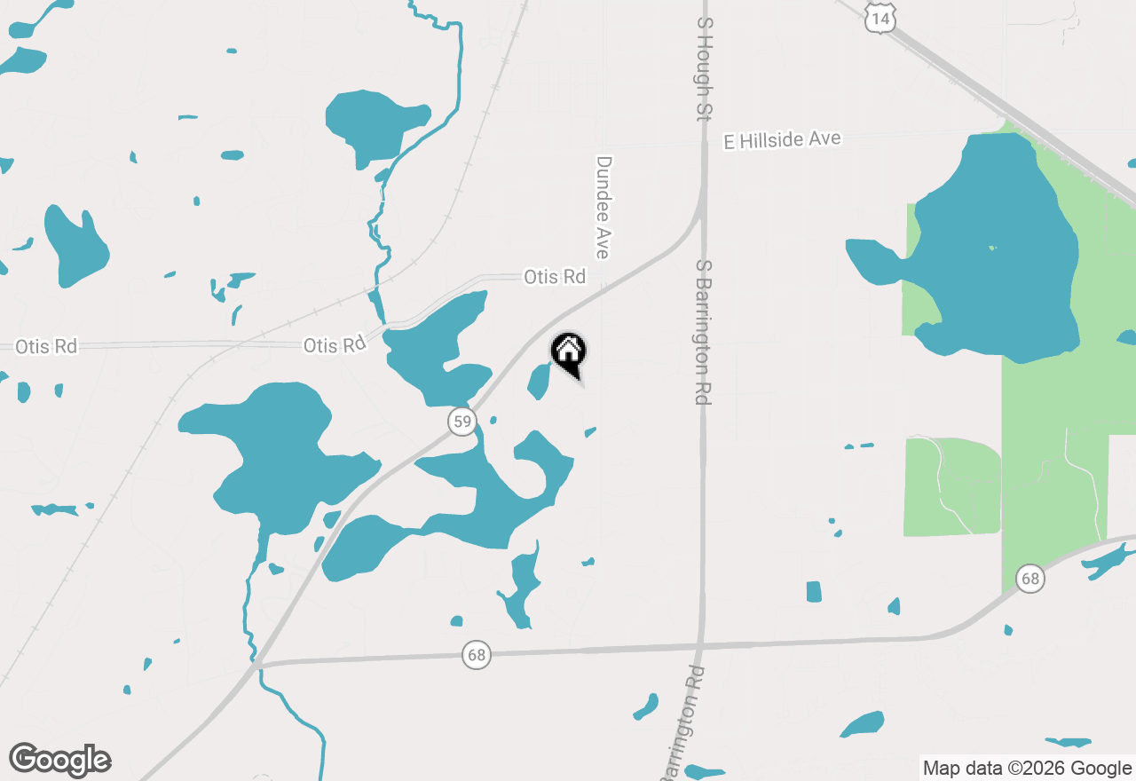 Map of 62 Dundee Lane, Barrington Hills, IL 60010