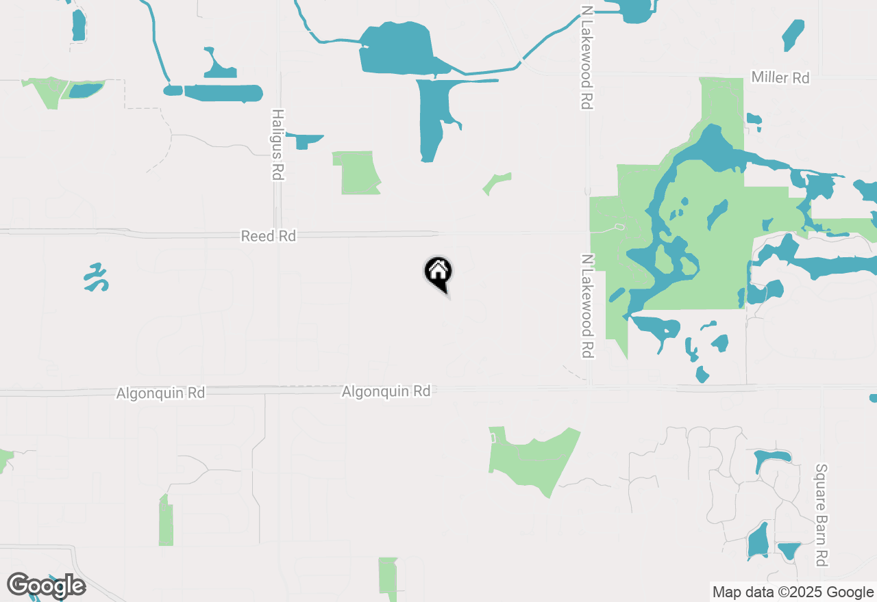 Map of 411 Windermere Way, Lake In The Hills, IL 60156