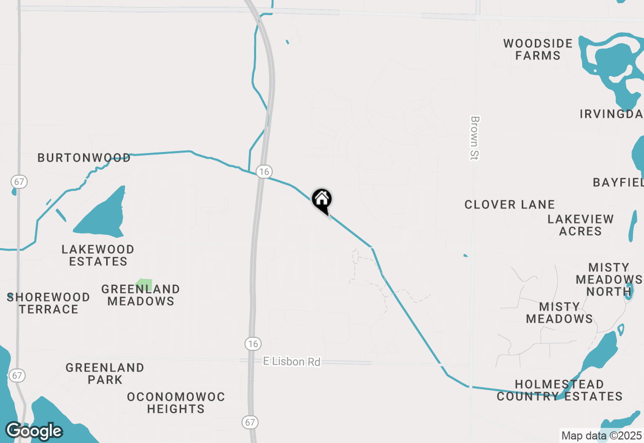 Map of 1270 Goldfinch Way, Oconomowoc, WI 53066