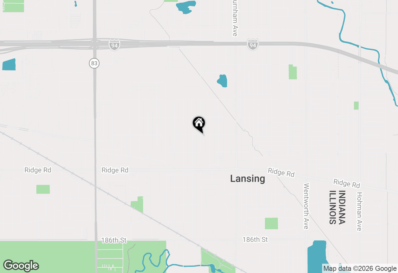Map of 2953 180th Street, Lansing, IL 60438