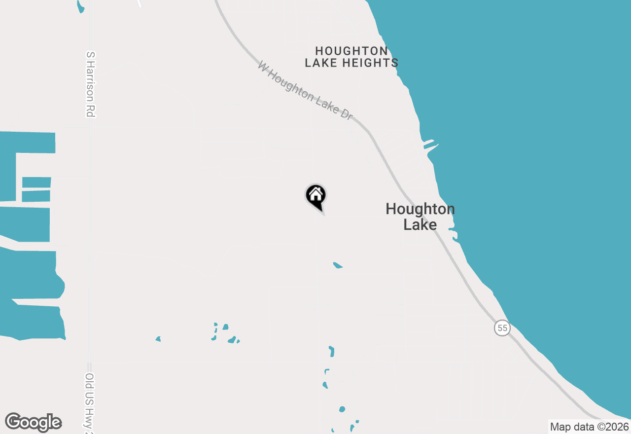 Map of 7730 Stone School Road, Houghton Lake, MI 48629